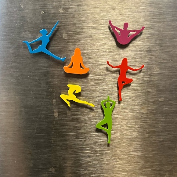 yoga Photo Holder Cable And Magnets - Magnetic Cable - Picture 4 of 6